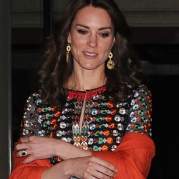 Tops - Tory Bruch floral mesh Tunic Top